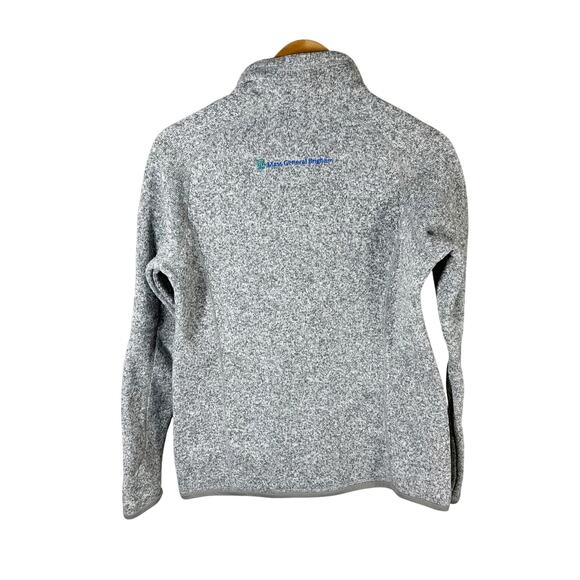 Patagonia Mass General Brigham Half Zip Sweater Size Medium - Picture 2 of 9